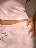 Pijama Algodón Largo Rosa