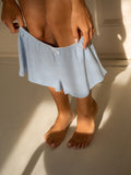 Pijama Algodón Azul