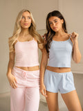 Pijama Algodón Azul