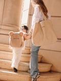 Rucksack Teddybär Creme