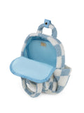 Rugzak Geblokt Blue