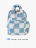 Rugzak Geblokt Blue