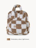 Backpack Chequered Brown