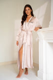 Kimono Deluxe Largo Crema
