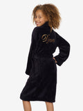 Kinderbademantel Navy