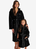 Badjas Hooded Black