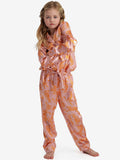 Pijama Deluxe Wild Pink Largo Niños