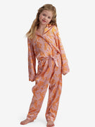 Pijama Deluxe Wild Pink Largo Niños