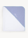 Capa de Baño con Purpurina Azul Claro