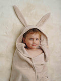 Badecape Hase Creme
