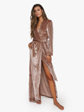 Kimono Velvet Brown