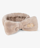 Headband Bow Taupe