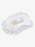Sleeping Mask Ruffle White