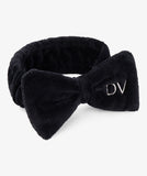 Headband Bow Midnight Black