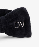 Headband Bow Midnight Black