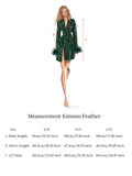 Kimono Feather Emerald Green