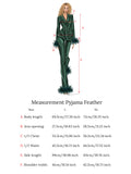 Pyjama Feather Emerald Green