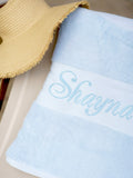Badetuch Baby Blue