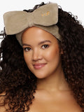 Headband Bow Taupe