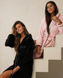 Badjas Hooded Black