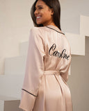 Kimono Deluxe Largo Crema