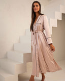 Kimono Deluxe Largo Crema