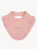 Bib Ruffle Old Pink