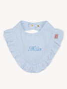 Bib Ruffle Light Blue