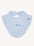 Bib Ruffle Light Blue