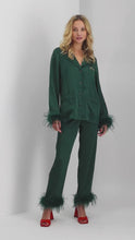 Pyjama Feather Emerald Green