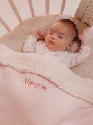 Couverture Teddy Rose Clair