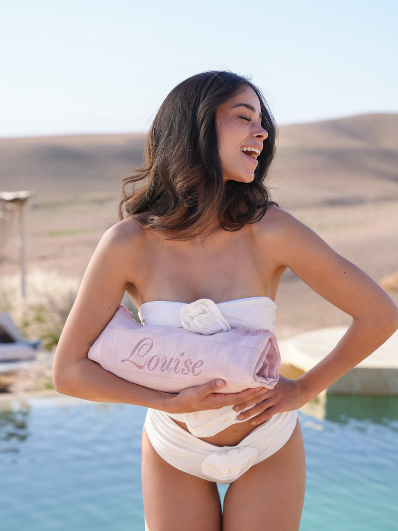 Toalla de hammam Deluxe Powder Pink