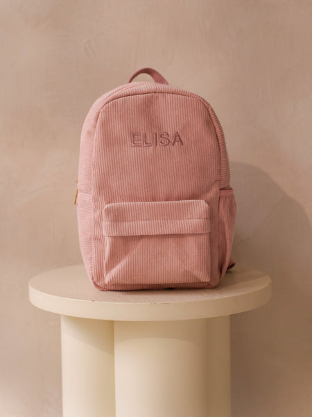 Rib Backpack Powder Pink
