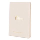 Le Olive Gift Card in Gift Wrap