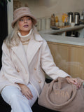 Chapeau Seau Teddy Beige