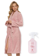 Badjas Poederroze & Roomspray