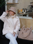 Chapeau Seau Teddy Beige