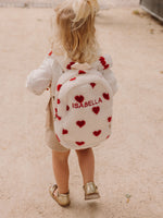 Sac à Dos Cœurs Crème
