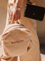 Rucksack Teddybär Beige