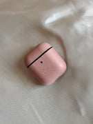 Leather Airpod Case Soft Pink