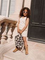 Rugzak Leopard Cream/Black