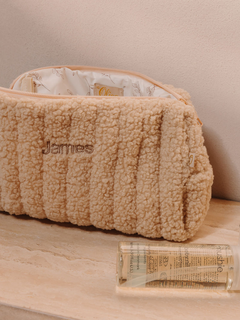 Pouch Teddy Creme