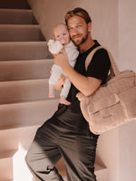 Wickeltasche Teddy Beige