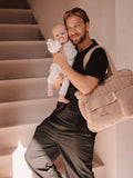 Wickeltasche Teddy Beige