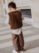 Teddy Cardigan Brown