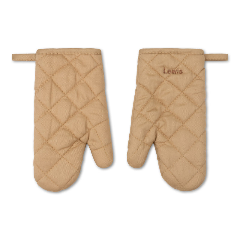Oven Mitten Beige Kids