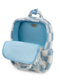 Backpack Maxi Chequered Blue
