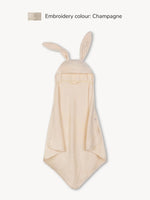 Badecape Hase Creme