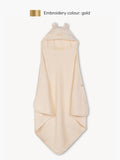 Bath cape Bear Cream