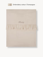 Bedsheet Ruffle Cream